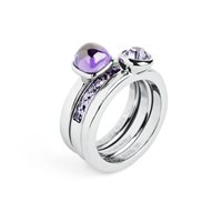 Ringe Brosway Dame Tring in Stahl Cristallo TRINGLILLA-12 - TRINGLILLA-12